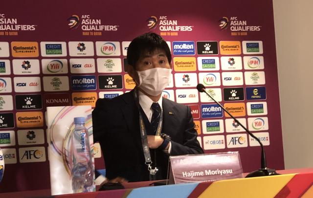 世界杯官方直播软件下载-森保一:中国队战术都在我们计划中 很高兴没丢球